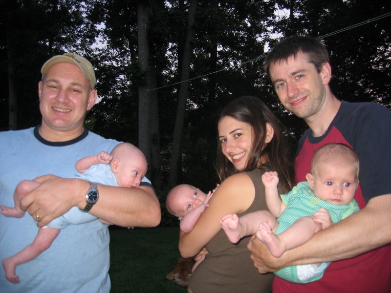 Joe, Jacki, Jeremiah and babies